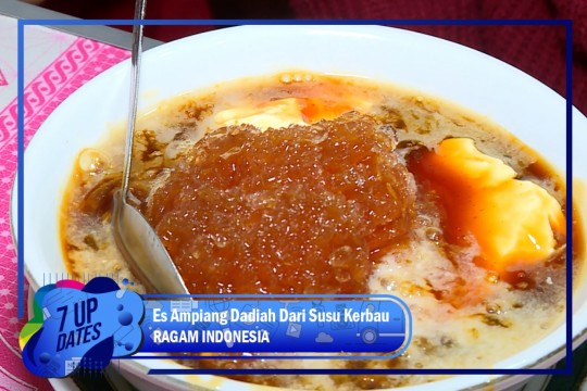 Es Ampiang Dadiah Dari Susu Kerbau