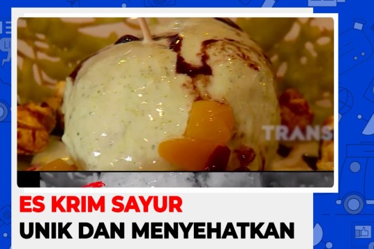 Es Krim Sayur Unik Dan Menyehatkan