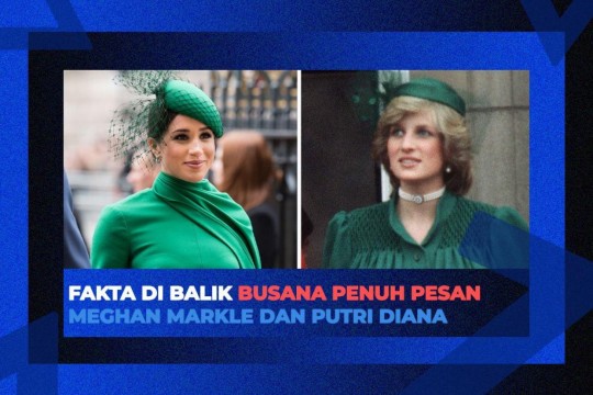 Fakta Di Balik Sosok Fashionable Putri Diana Dan Meghan Markle!