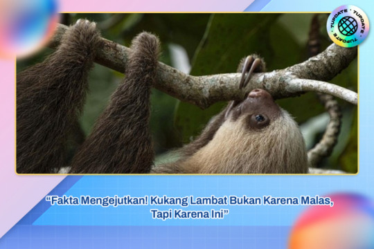 Fakta Mengejutkan! Kukang Lambat Bukan Karena Malas, Tapi Karena Ini