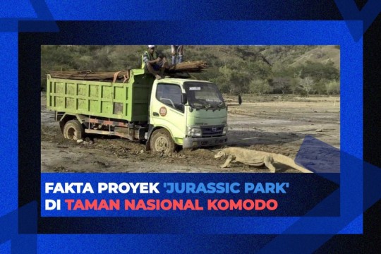 Fakta Proyek 'Jurassic Park' Di Taman Nasional Komodo