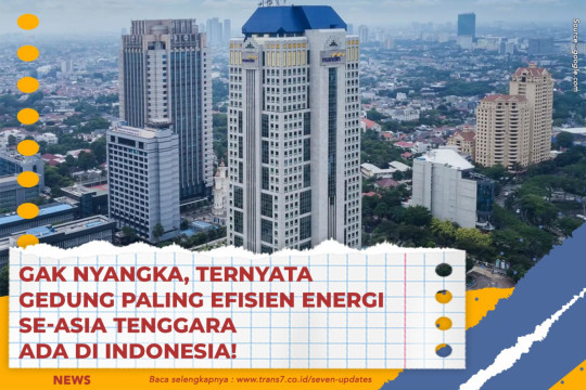 Gak Nyangka, Ternyata Gedung Paling Efisien Energi Se-Asia Tenggara Ada Di Indonesia!
