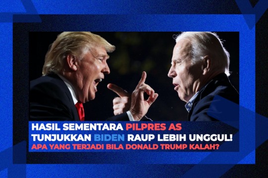Hasil Sementara Pilpres AS Tunjukkan Biden Raup Lebih Unggul! Apa Yang Terjadi Bila Donald Trump Kalah?