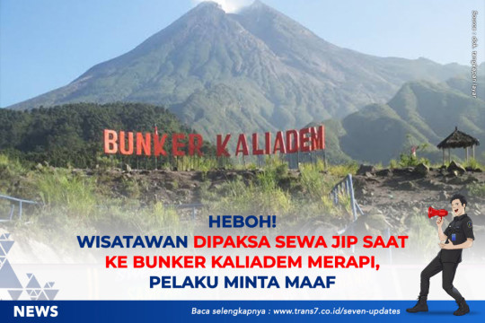 Heboh! Wisatawan Dipaksa Sewa Jip Saat Ke Bunker Kaliadem Merapi, Pelaku Minta Maaf