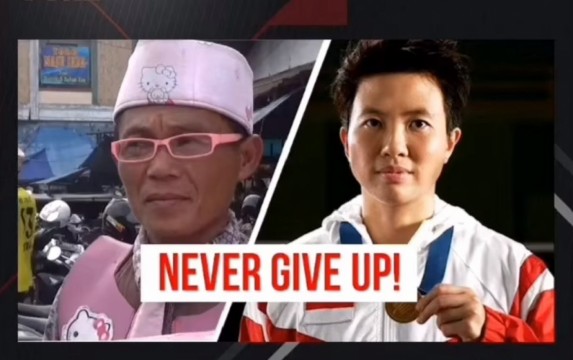 Hitam Putih, Never Give Up!