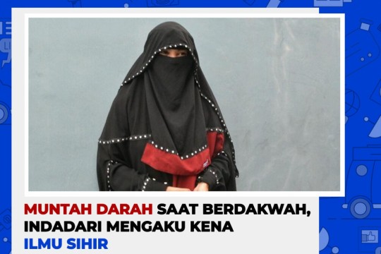 Indadari Kena Ilmu Sihir Sampai Muntah Darah!