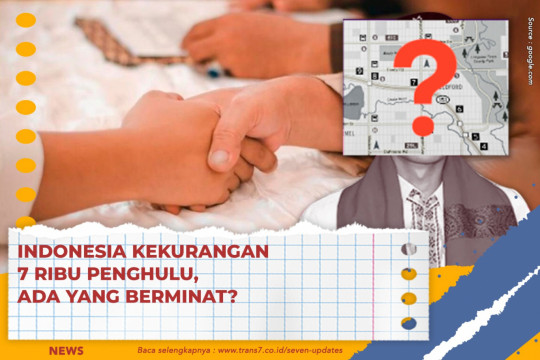 Indonesia Kekurangan 7 Ribu Penghulu, Ada Yang Berminat?