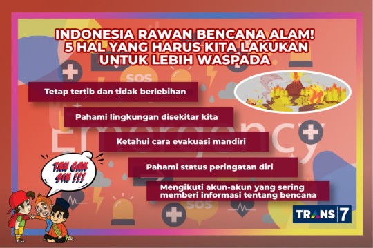 Waspada Bencana, 5 Hal Ini Dapat Kamu Lakukan!