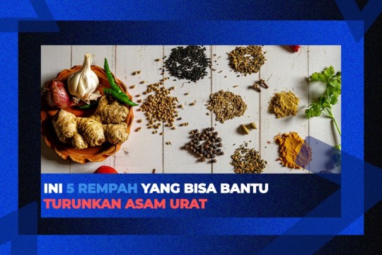 Ini 5 Rempah Yang Bisa Bantu Turunkan Asam Urat