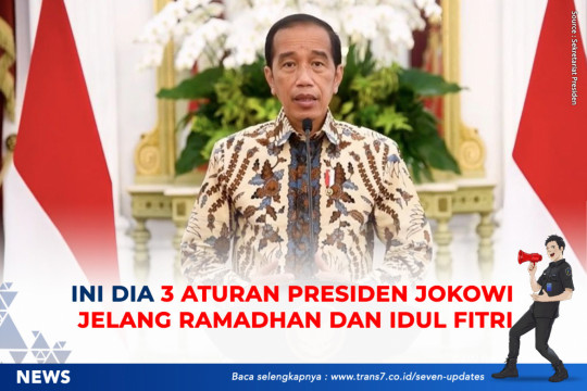 Ini Dia 3 Aturan Presiden Jokowi Jelang Ramadhan Dan Idul Fitri