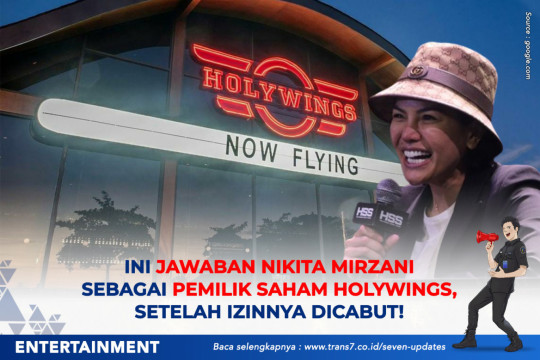 Ini Jawaban Nikita Mirzani Sebagai Pemilik Saham Holywings, Setelah Izinnya Dicabut!