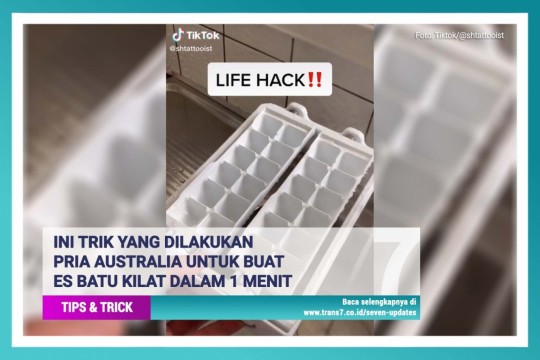 Ini Trik Yang Dilakukan Pria Australia Untuk Buat Es Batu Kilat Dalam 1 Menit