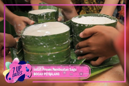 Inilah Proses Pembuatan Sagu