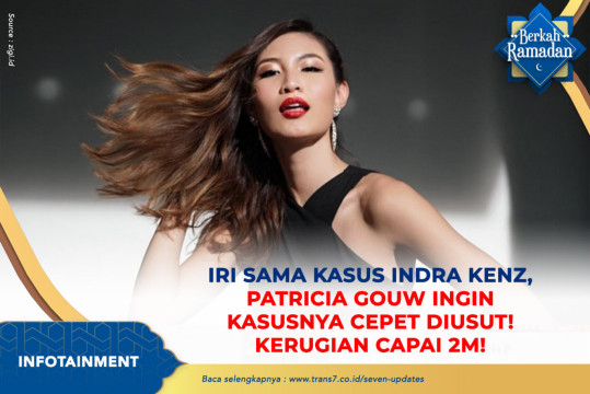Iri Sama Kasus Indra Kenz, Patricia Gouw Pengen Kasusnya Cepat Diusut. Kerugian Capai 2 M!