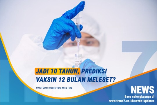 Jadi 10 Tahun, Prediksi Vaksin 12 Bulan Meleset?