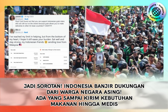 Jadi Sorotan! Indonesia Banjir Dukungan Dari Warga Negara Asing! Ada Yang Sampai Kirim Kebutuhan Makanan Hingga Medis