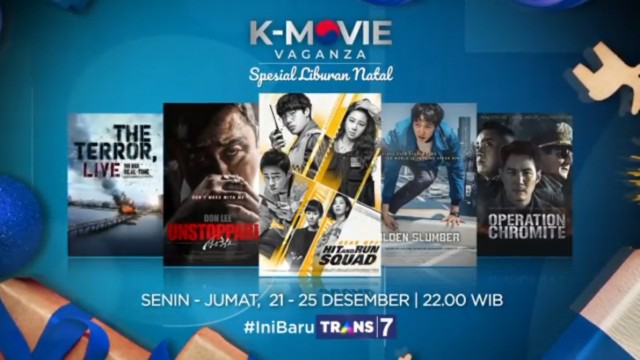 Jadwal K-Movievaganza TRANS7 Spesial Liburan Natal 2020