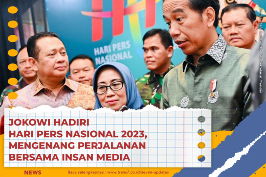 Jokowi Hadiri Hari Pers Nasional 2023, Mengenang Perjalanan Bersama Insan Media