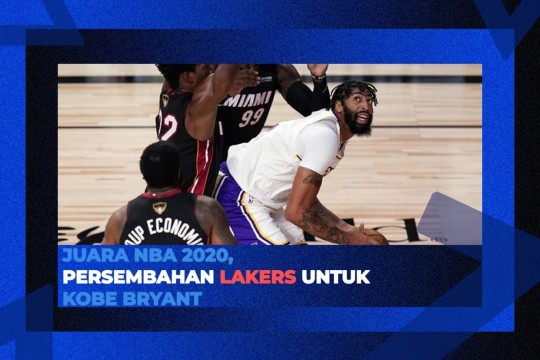 Juara NBA 2020, Persembahan Lakers Untuk Bryant