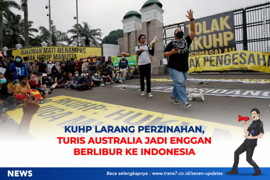 KUHP Larang Perzinahan, Turis Australia Jadi Enggan Berlibur Ke Indonesia