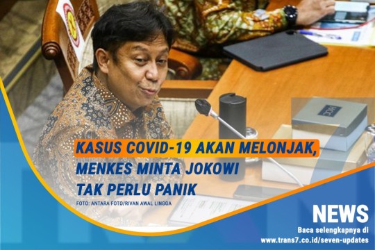 Kasus Covid-19 Akan Melonjak, Menkes Minta Jokowi Tak Perlu Panik