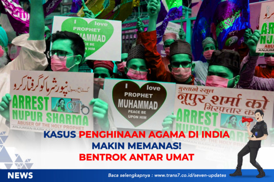 Kasus Penghinaan Agama Di India Semakin Memanas, Antar Umat Saling Bentrok