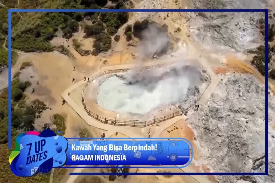 Kawah Yang Bisa Berpindah!