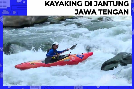 Kayaking Di Jantung Jawa Tengah