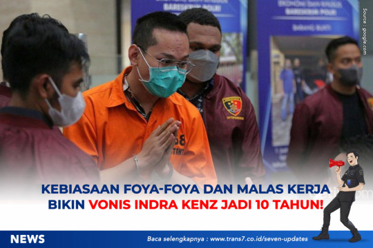 Kebiasaan Foya-Foya Dan Malas Kerja Bikin Vonis Indra Kenz Jadi 10 Tahun!