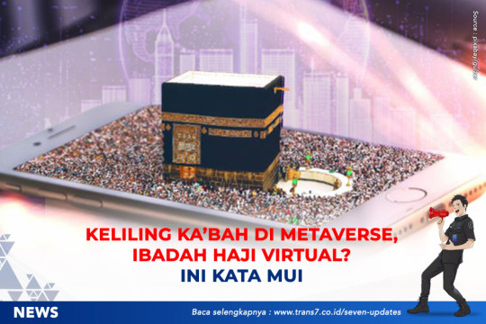 Keliling Ka'bah Di Metaverse, Ibadah Haji Virtual? Ini Kata MUI