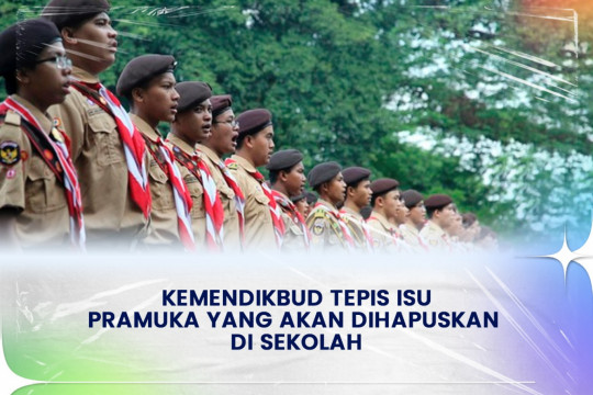 Kemendikbud Tepis Isu Pramuka Yang Akan Dihapuskan Di Sekolah