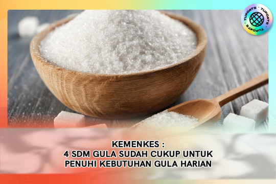 Kemenkes : 4 SDM Gula Sudah Cukup Untuk Penuhi Kebutuhan Gula Harian