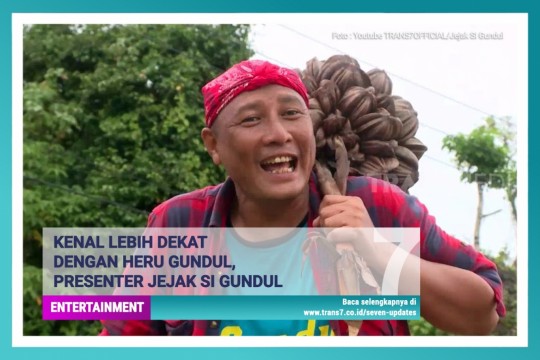 Kenal Lebih Dekat Dengan Heru Gundul, Presenter Jejak Si Gundul