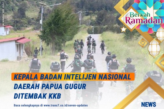 Kepala Badan Intelijen Nasional Daerah Papua Gugur Ditembak KKB