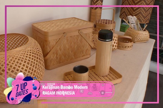 Kerajinan Bambu Modern