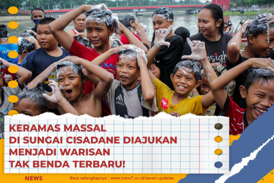Keramas Massal Di Sungai Cisadane Diajukan Menjadi Warisan Tak Benda Terbaru!