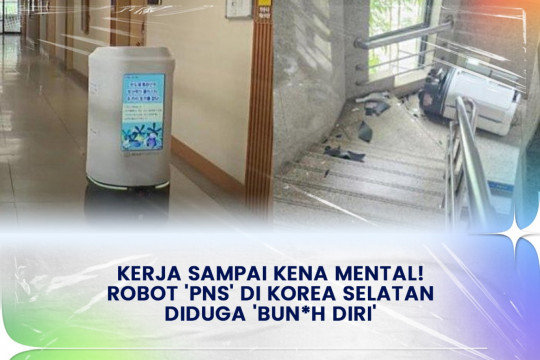Kerja Sampai Kena Mental! Robot 'PNS' Di Korea Selatan Diduga 'Bunuh Diri'