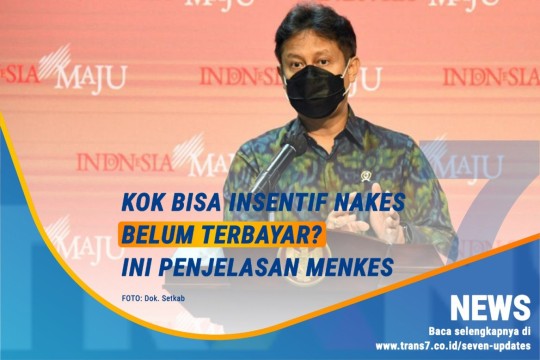 Kok Bisa Insentif Nakes Belum Terbayar? Ini Penjelasan Menkes