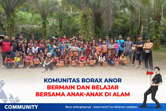 Komunitas Borax Anor Ngabang Ajak Anak Belajar Di Alam