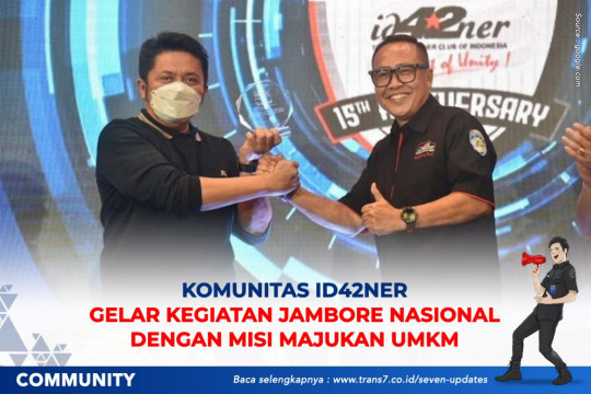 Komunitas ID42NER Gelar Kegiatan Jambore Nasional Dengan Misi Majukan UMKM