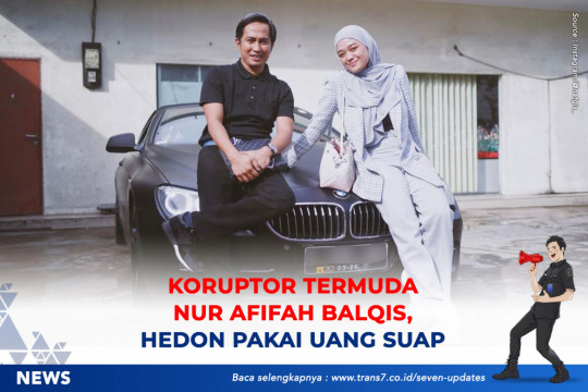 Koruptor Termuda Nur Afifah Balqis, Hedon Pakai Uang Suap
