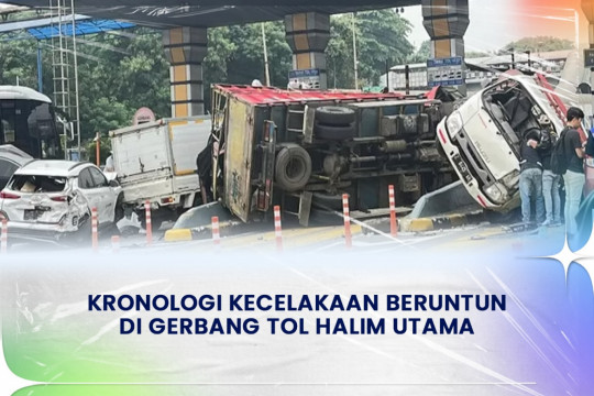 Kronologi Kecelakaan Beruntun Di Gerbang Tol Halim Utama