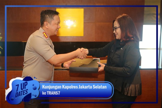 Kunjungan Kapolres Jakarta Selatan Ke TRANS7