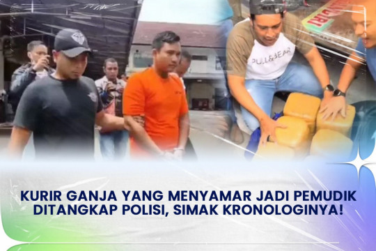 Kurir Ganja Yang Menyamar Jadi Pemudik Ditangkap Polisi, Simak Kronologinya!