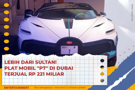 Lebih Dari Sultan! Plat Mobil 