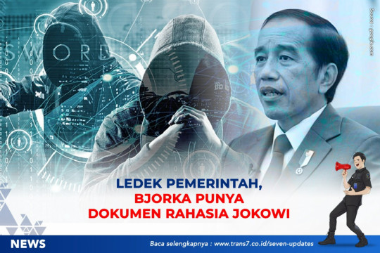 Ledek Pemerintah, Bjorka Punya Dokumen Rahasia Jokowi