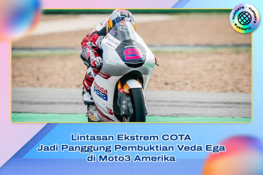 Lintasan Ekstream COTA Jadi Panggung Pembuktian Veda Ega Di Moto3 Amerika
