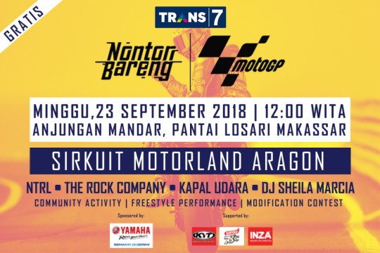 Makassar Akan Menjadi Kota Penutup Nonton Bareng MotoGP 2018