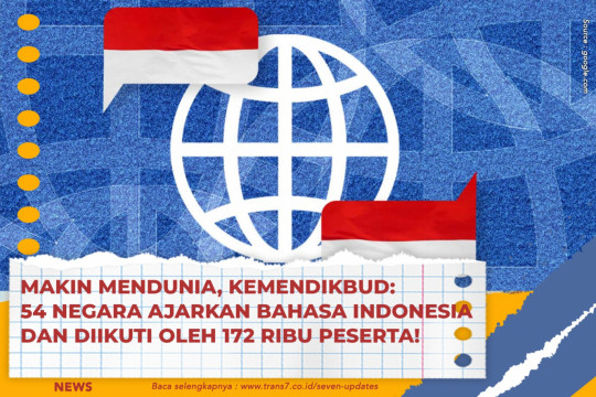 Makin Mendunia, Kemendikbud: 54 Negara Ajarkan Bahasa Indonesia Dan Diikuti Oleh 172 Ribu Peserta!