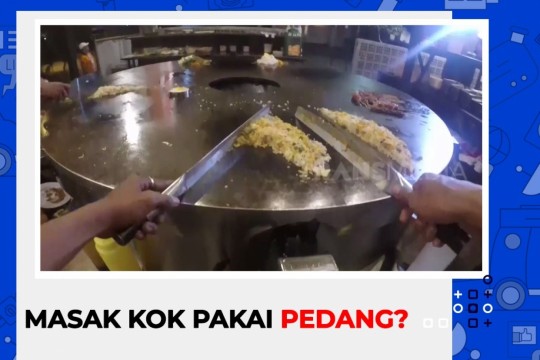 Masak Kok Pakai Pedang?